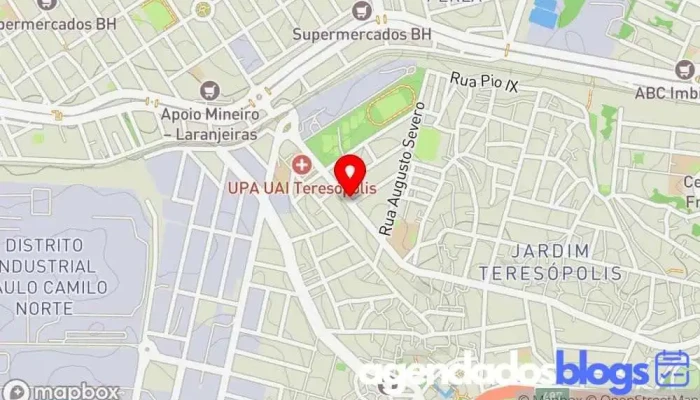 mapa de Drogaria do Povo Empresa farmacêutica, Drogaria em Betim