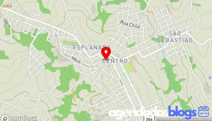 mapa de Drogaria do Rodrigo Farmácia em Luminárias