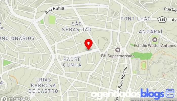 mapa de Drogaria e Perfumaria Dias & Lamim Drogaria, Farmácia em Barbacena
