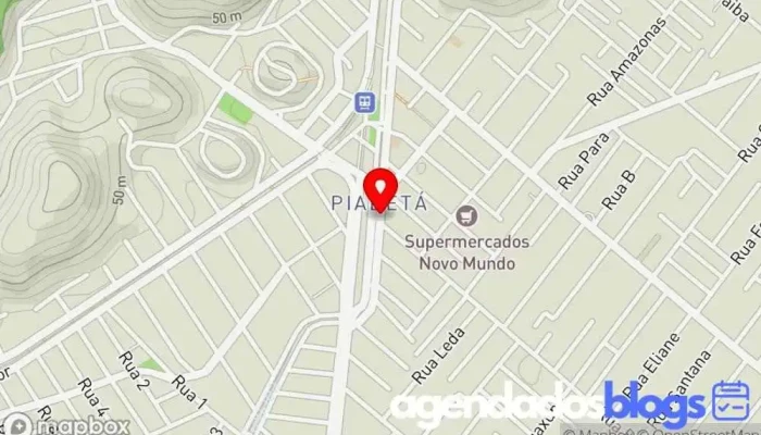 mapa de Drogaria e Perfumaria Leão de Judá Empresa farmacêutica em Magé