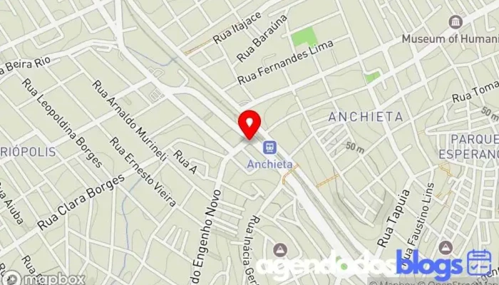 mapa de Drogaria Econômica Drogaria, Farmácia em Rio de Janeiro