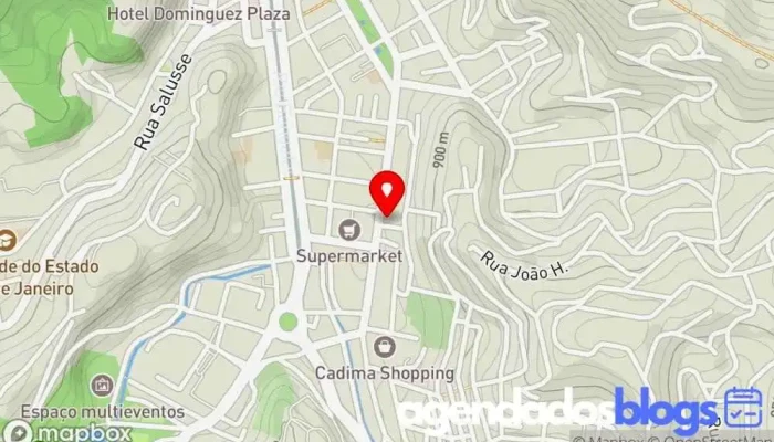 mapa de Drogaria Economica Farmácia em Nova Friburgo