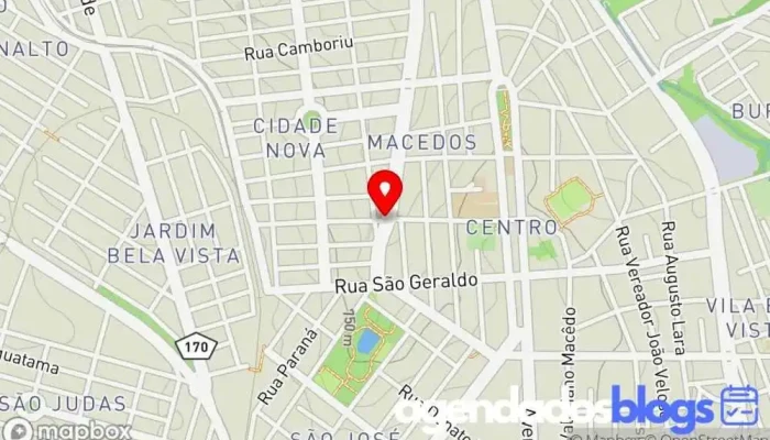 mapa de Drogaria Economize Arcos Farmácia em Arcos
