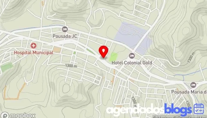 mapa de Drogaria Economize Farmácia em Maria da Fé