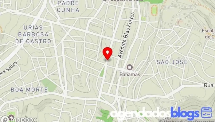 mapa de Drogaria Entrefarma Farmácia, Drogaria em Barbacena