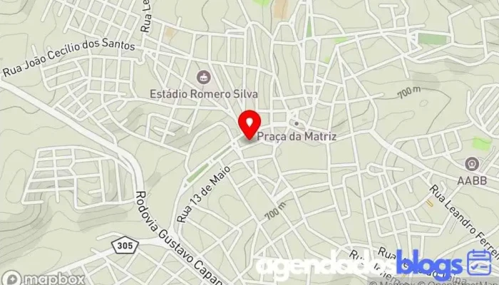 mapa de Drogaria Entrefarma Farmácia em - CENTRO