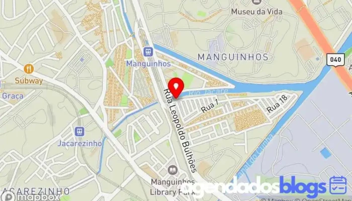 mapa de DROGARIA ENTREGA DO MANDELA Farmácia, Drogaria, Perfumaria em Rio de Janeiro