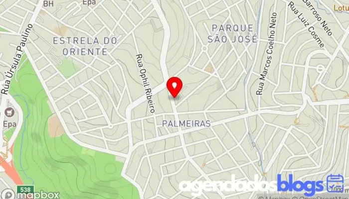 mapa de Drogaria Fabiana | Tele entrega | Palmeiras | Farmacia Farmácia, Drogaria em Belo Horizonte