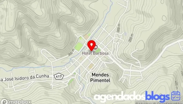mapa de Drogaria Fidélis Drogaria em Mendes Pimentel