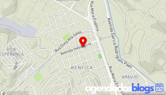 mapa de Drogaria Garcia Farmácia, Drogaria em Juiz de Fora