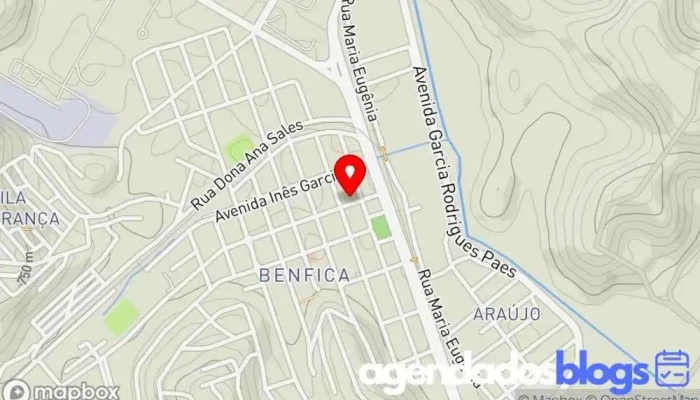 mapa de Drogaria Gleba Drogaria, Farmácia em Juiz de Fora