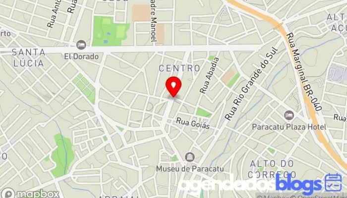 mapa de Drogaria Gontijo Ltda Drogaria em 160