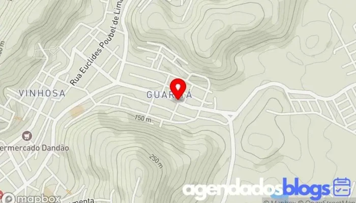 mapa de DROGARIA GUARITÁ Farmácia em Itaperuna
