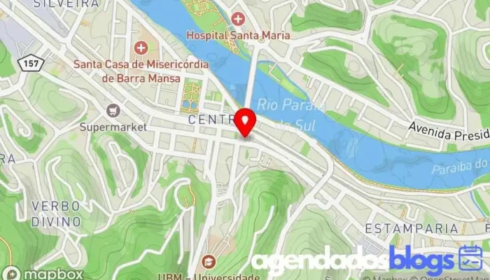 mapa de Drogaria Hiper Saúde Barra Mansa Farmácia, Drogaria em Barra Mansa