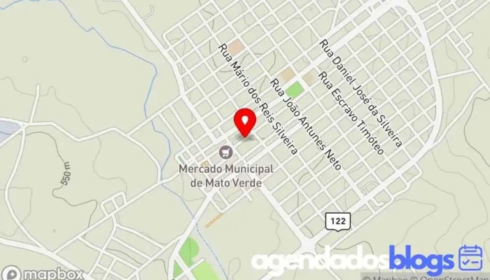 mapa de Drogaria Ideal Drogaria, Empresa farmacêutica em Mato Verde