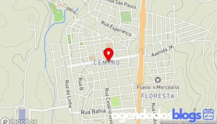 mapa de Drogaria Inova Bueno Minas Farmácia em Buenópolis