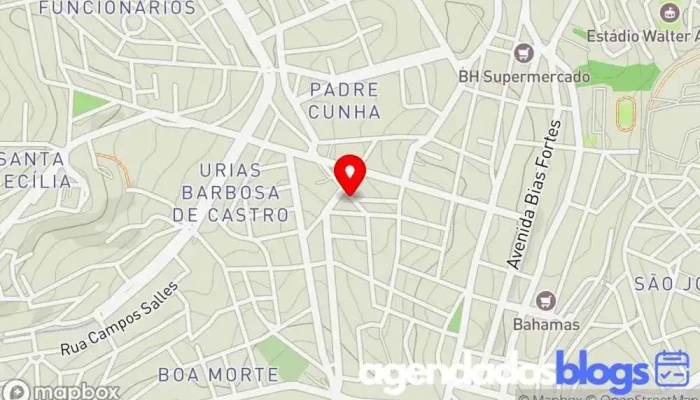 mapa de Drogaria Liga Farma Drogaria, Farmácia em Barbacena