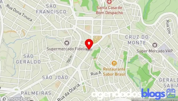 mapa de Drogaria Lopes & Silva Ltda-M.E. Drogaria em Bom Despacho