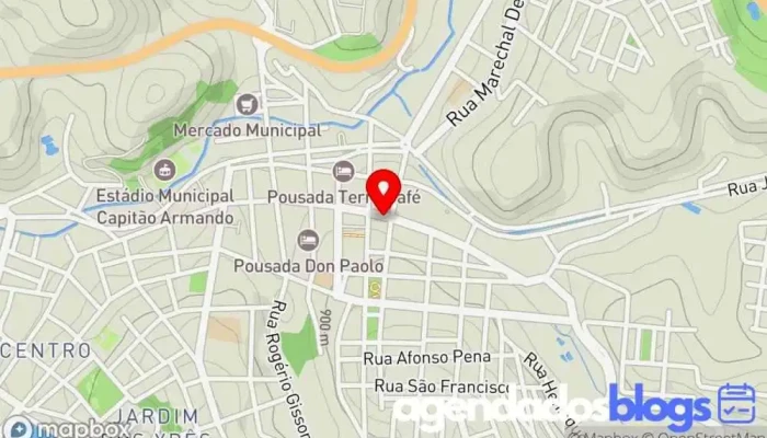 mapa de Drogaria Manduzão Farmácia em - Centro