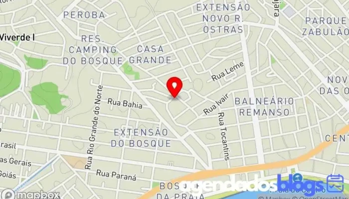 mapa de Drogaria Máxima Popular Farmácia em Rio das Ostras