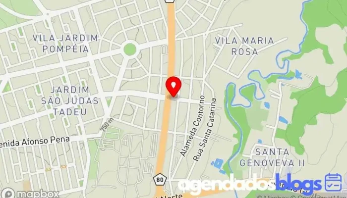 mapa de Drogaria Medeiros Drogaria em Goiânia