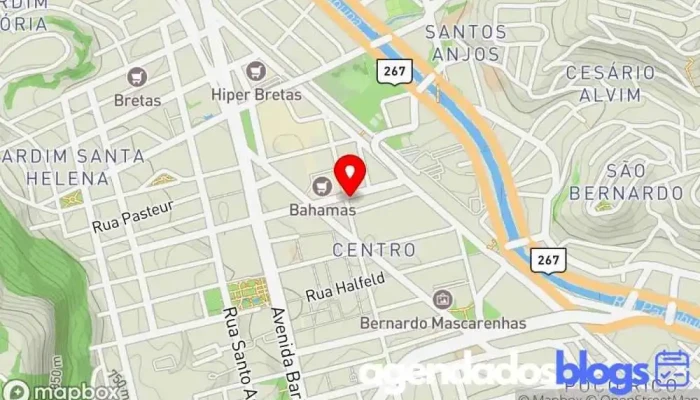 mapa de Drogaria Mega Minas Drogaria em Juiz de Fora