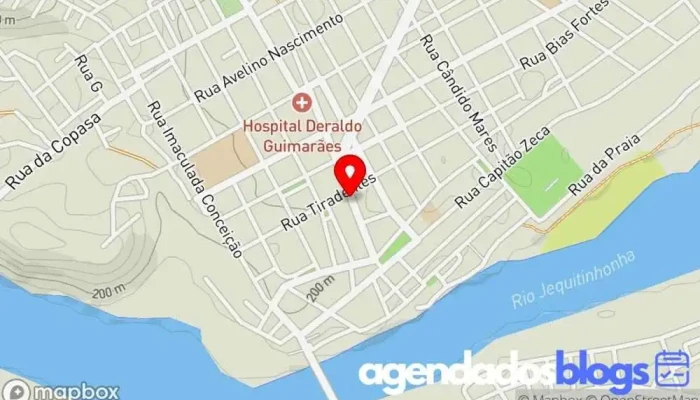 mapa de Drogaria Menor Preço Drogaria em Almenara