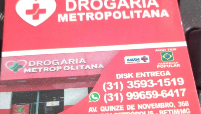 Drogaria Metropolitana -  Farmacia - Betim