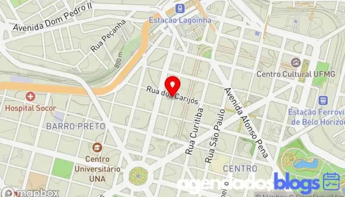 mapa de Drogaria Milênio Drogaria, Farmácia em Belo Horizonte