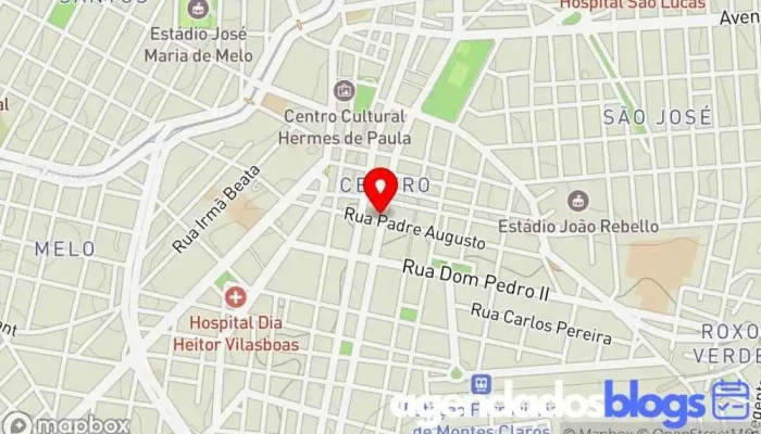 mapa de Drogaria Minas-Brasil Drogaria em - Lot. Novo Jaraguá