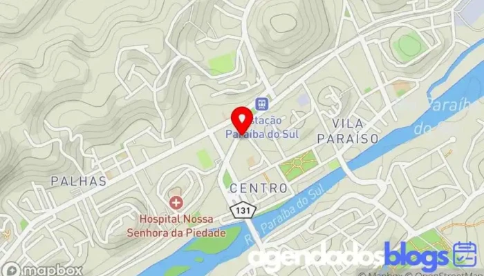 mapa de Drogaria Moderna Empresa farmacêutica, Drogaria, Farmácia em Paraíba do Sul