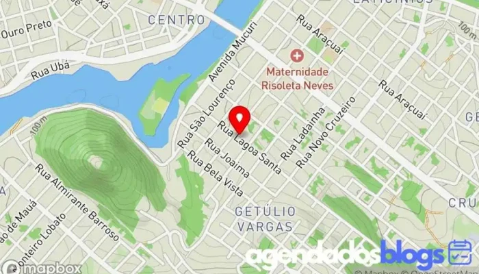 mapa de Drogaria Nanuque Do Trabalhador Farmácia em - Centro