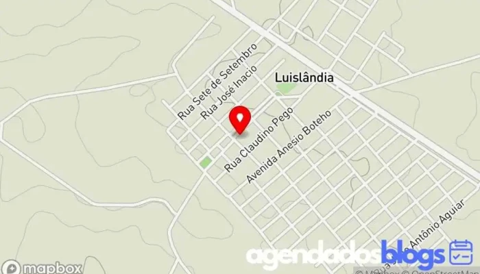 mapa de Drogaria Nobre Farmácia em Luislândia