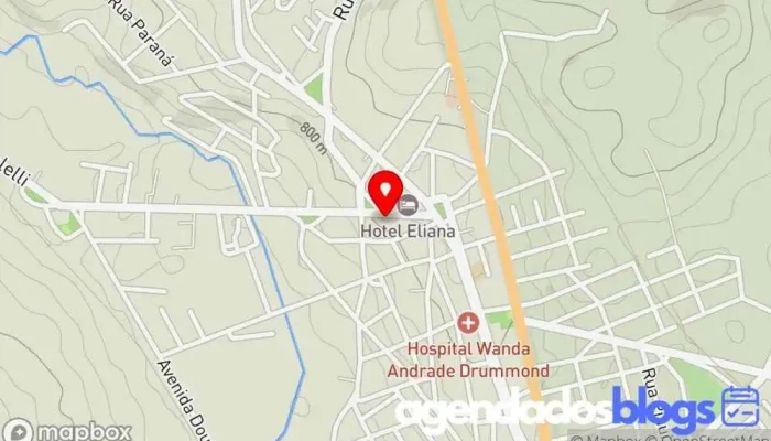 mapa de Drogaria Nossa Senhora Aparecida Drogaria em Matozinhos