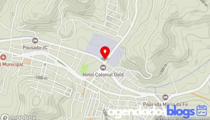 mapa de Drogaria Nossa Senhora de Lourdes Drogaria em Maria da Fé