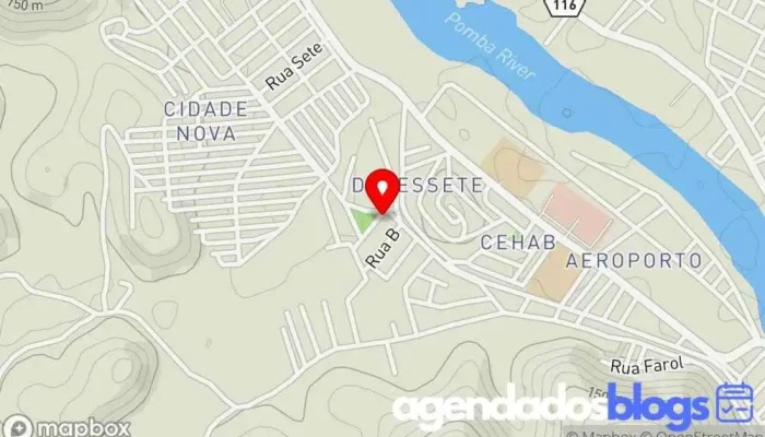 mapa de Drogaria Nova Opção Farmácia em Santo Antônio de Pádua