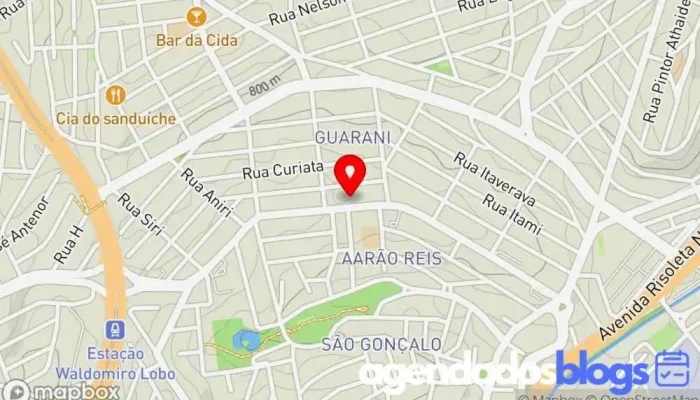 mapa de Drogaria Nova Popular Guarani Drogaria, Loja de medicamentos fitoterápicos, Perfumaria, Farmácia, Loja de vitaminas e suplementos em Belo Horizonte