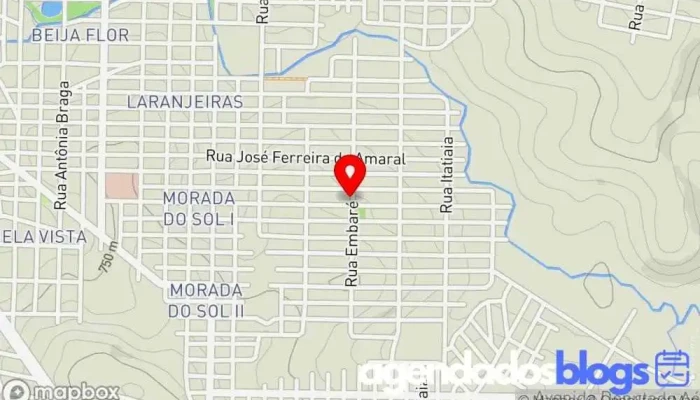 mapa de Drogaria NOVAFARMA Drogaria em - LOJA 01 - São Geraldo II