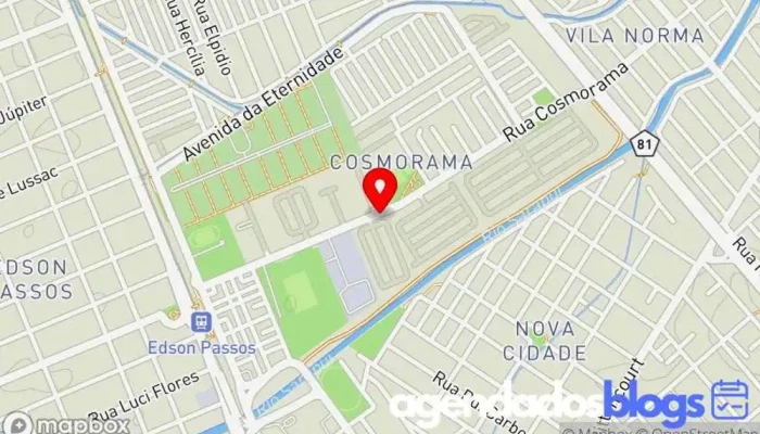 mapa de Drogaria Opção Drogaria, Farmácia em Mesquita