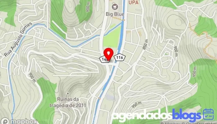 mapa de Drogaria Ouro Preto Drogaria, Farmácia em Nova Friburgo