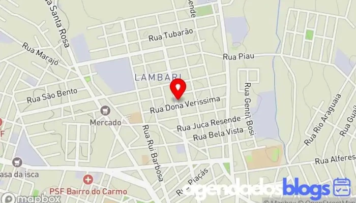 mapa de Drogaria Paranaiba II Empresa farmacêutica em - Boa Vista