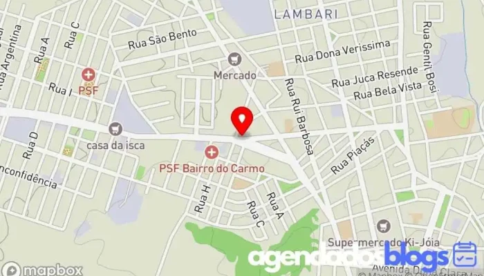 mapa de Drogaria Paranaíba Farmácia em - Boa Vista
