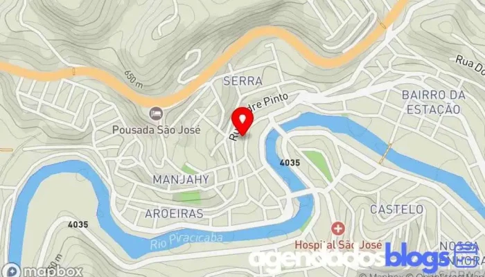 mapa de Drogaria Passos LTDA Empresa farmacêutica em - Centro