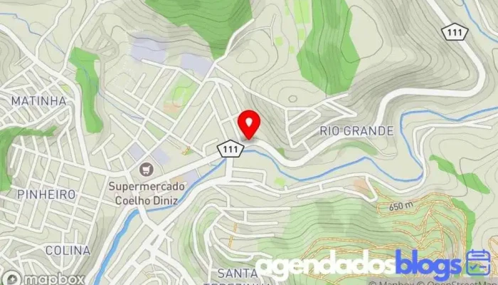 mapa de Drogaria Pena Farma - Farmácia Empresa farmacêutica, Farmácia em Manhuaçu