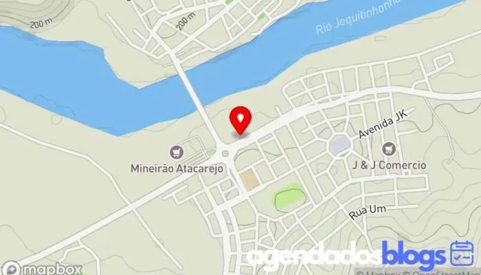 mapa de Drogaria Pharma Vida Farmácia em Almenara