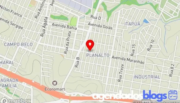 mapa de Drogaria Planalto Drogaria em - Planalto