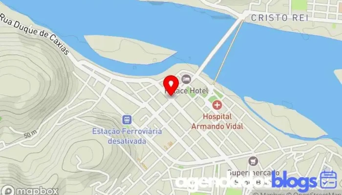 mapa de Drogaria Popular Drogaria, Farmácia em São Fidélis