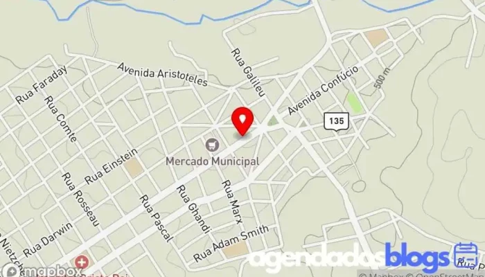 mapa de Drogaria Popular Empresa farmacêutica em 1260A - CENTRO