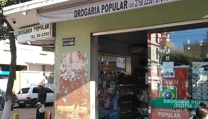 Drogaria Popular -  Tudo - São Fidélis