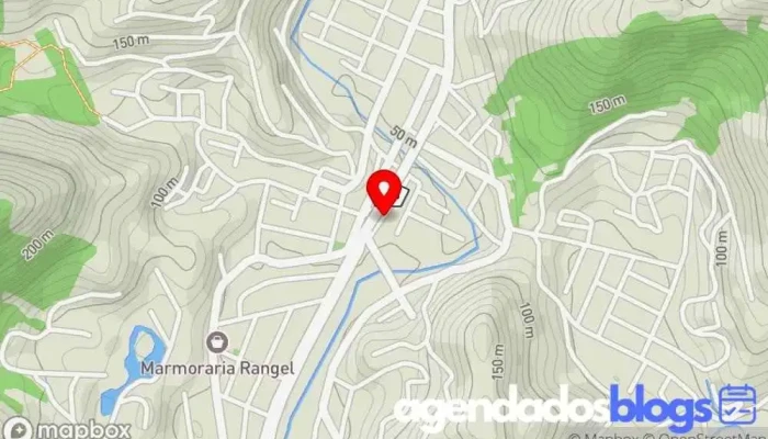 mapa de DROGARIA RAIZ DA SERRA Farmácia em Cachoeiras de Macacu